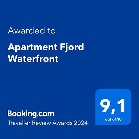 Apartment Fjord Waterfront Kotor Eksteriør billede