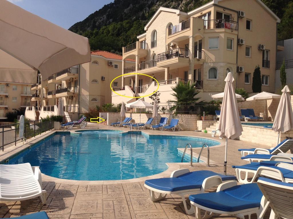 Apartment Fjord Waterfront Kotor Eksteriør billede